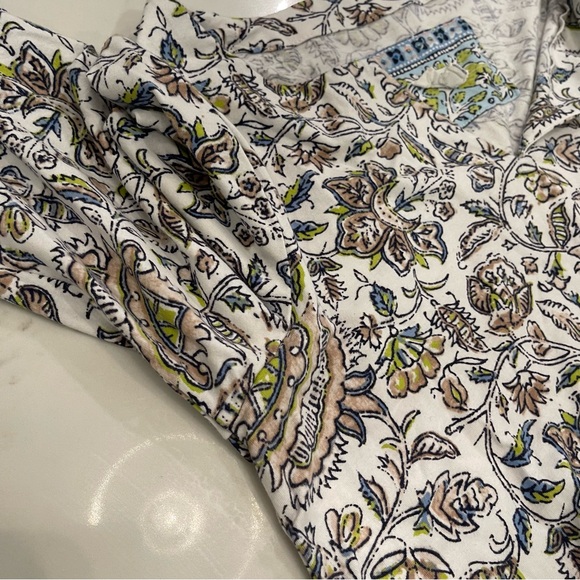 Lucky Brand Floral Print Women's Panjama Top - Picture 5 of 13